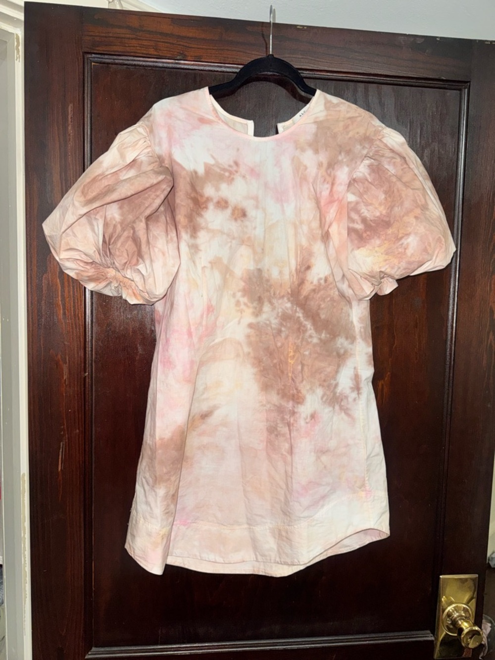A.L.C. Pink and Brown Dress